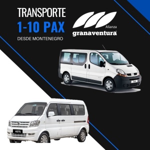 TRANSPORTE 1-10PAX – MONTENEGRO+CALI X1 (TRASLADO) – 2000-10-CAL